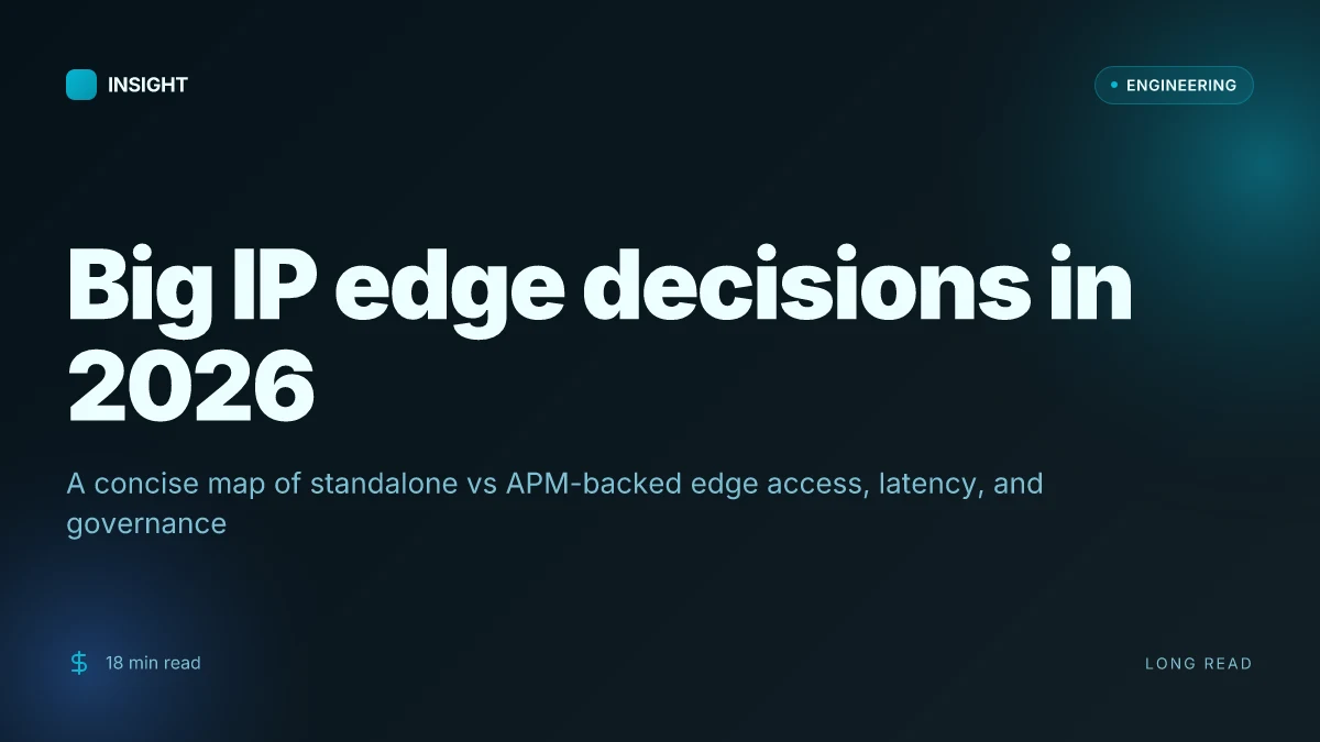 Big IP client edge setup, usage, and comparison guide for BIG-IP vpn connections